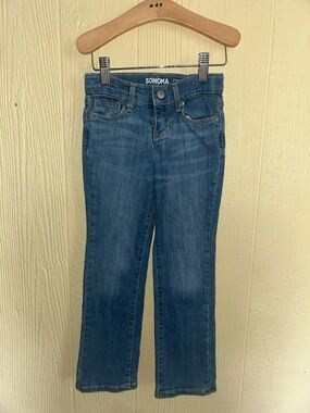 *** SONOMA Girls Blue Boot-Cut Jeans